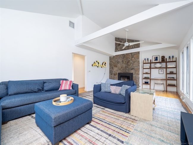 First Floor Den with wood fireplace | Image 7
