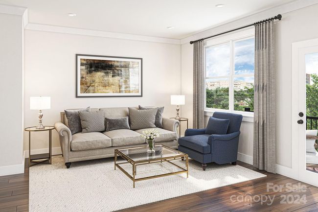 Context at Oakhurst | The Lennon Rendering *actual finishes, color scheme, orientation, structural options will vary on this home, furniture not included | Image 15