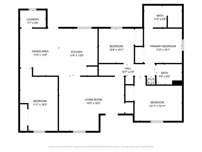 Single story home with concrete driveway | Image 31