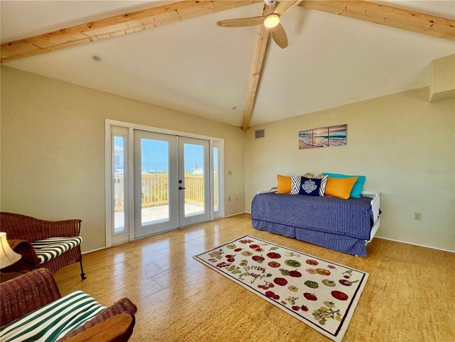 3rd bedroom upstairs with balcony | Image 37