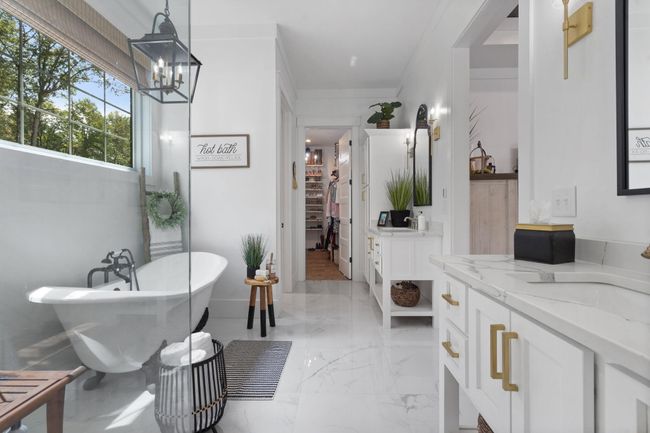 Master Bath with double vanities and large pantry | Image 81