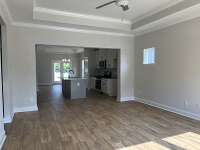 Family Room with Trey ceiling. NOT ACTUAL HOME | Image 3