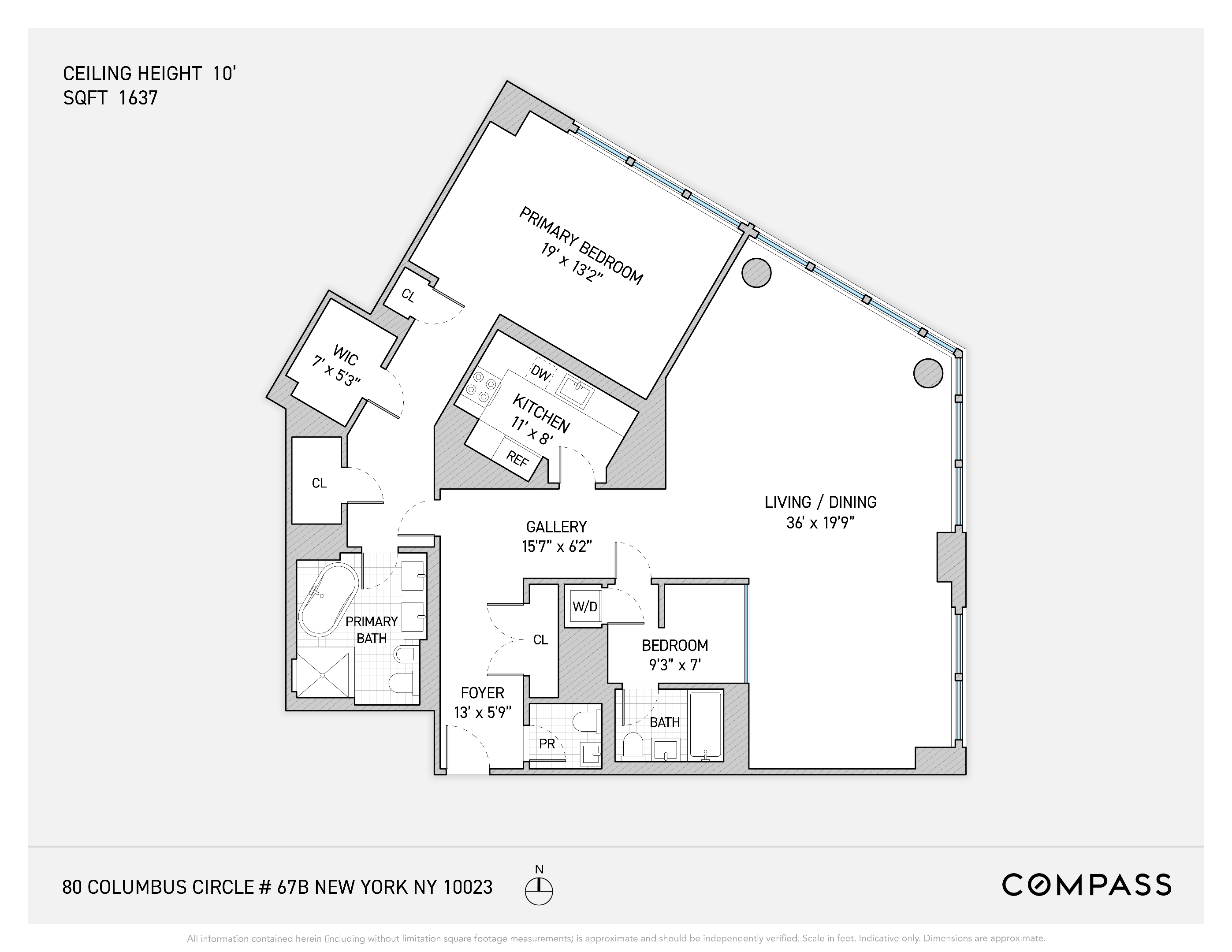 67B - 80 Columbus Circle, For Sale in New York City - eXp Realty