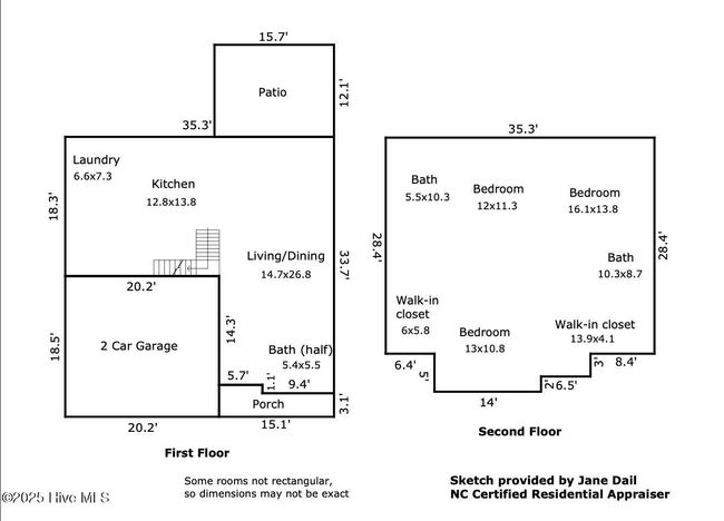 5308 Bayberry Park Dr, House other with 3 bedrooms, 3 bathrooms and 2 parking in New Bern NC | Image 7