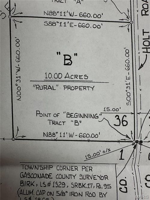 0 Holt Rd, Bland, MO, 65014 | Card Image