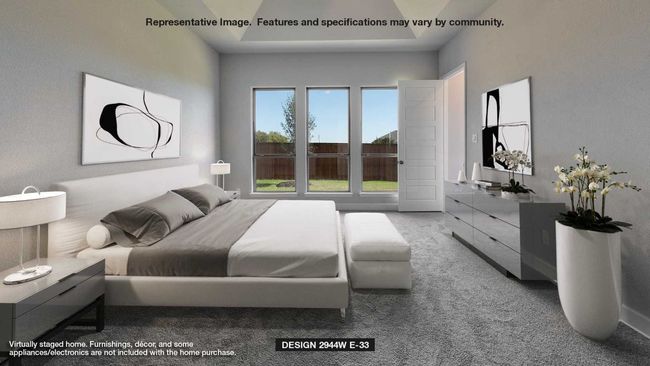Bedroom featuring carpet flooring and baseboards | Image 6