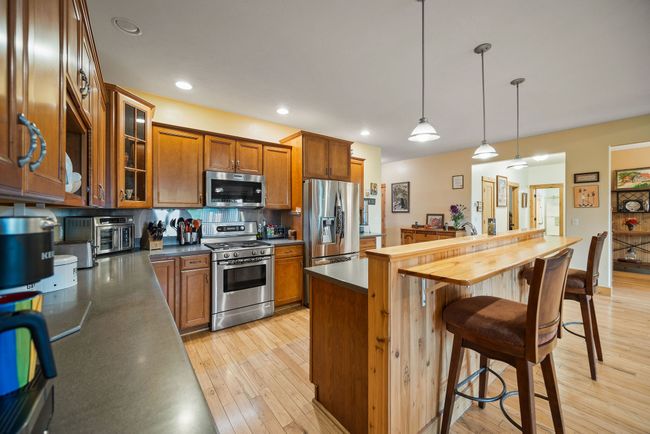 Open kitchen with counter bar area | Image 14