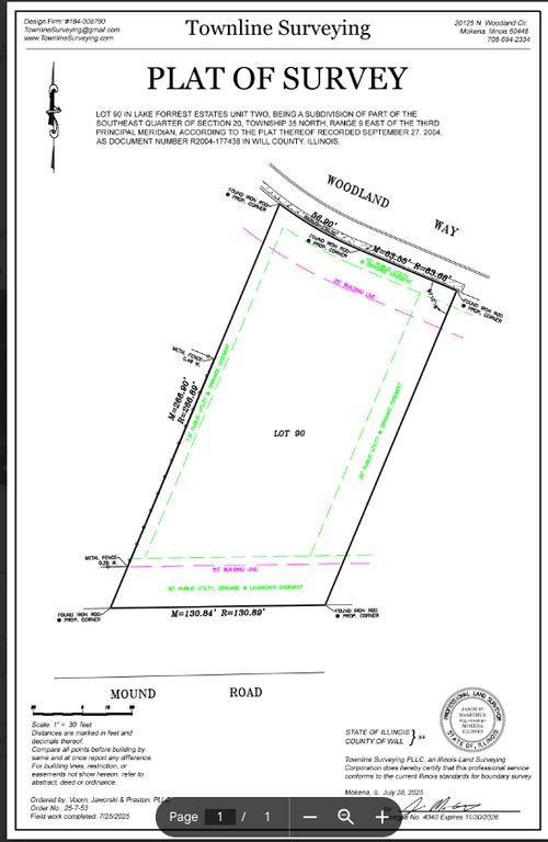 21438 Woodland Way, Shorewood, IL, 60404-8250 | Card Image
