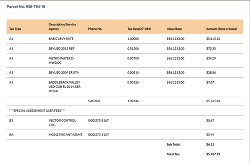 105 Lugo Ln, Mission Viejo, CA, 92692-5315 | Card Image