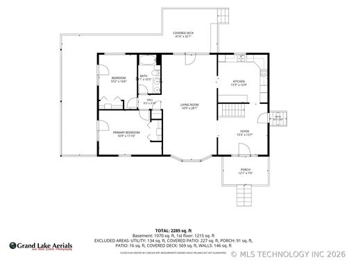 25445 S 663rd Grove Ok, 74344 Road, Grove, OK, 74344 | Card Image
