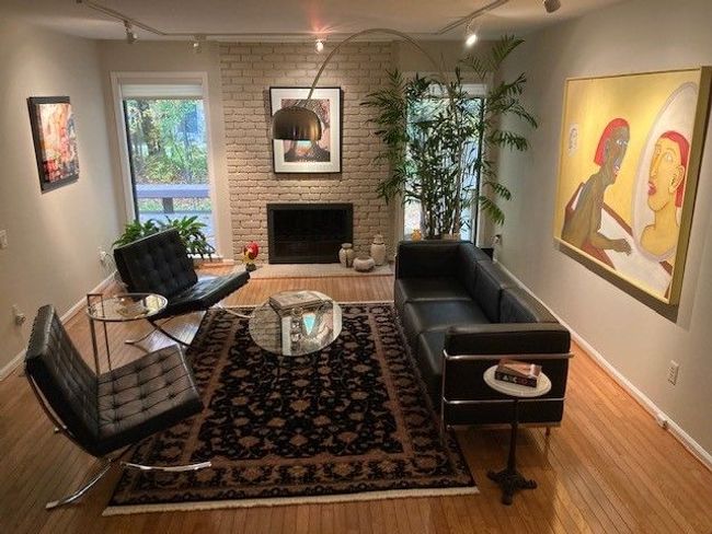 Comfortable living room with hardwood floors | Image 7