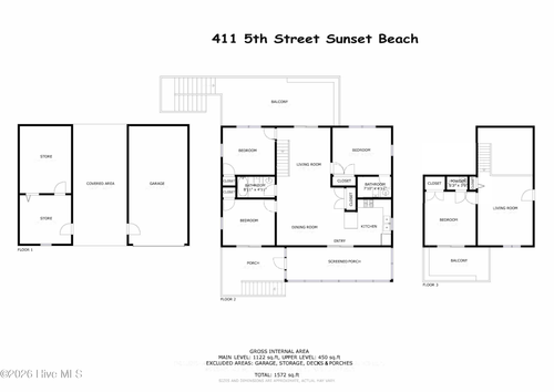 411 5th St, Sunset Beach, NC, 28468-4009 | Card Image