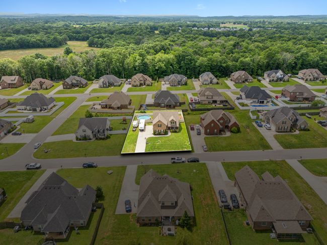 Approx. Property Boundaries. 1107 Sycamore Leaf Way Murfreesboro, TN 37129 | Image 42