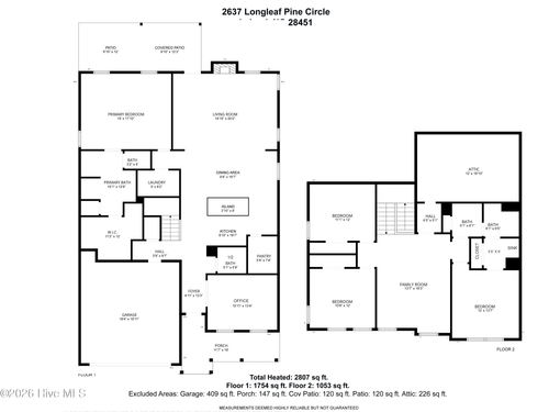 2637 Longleaf Pine Cir, Leland, NC, 28451-4416 | Card Image