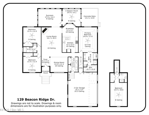 129 Beacon Ridge Dr, West End, NC, 27376 | Card Image
