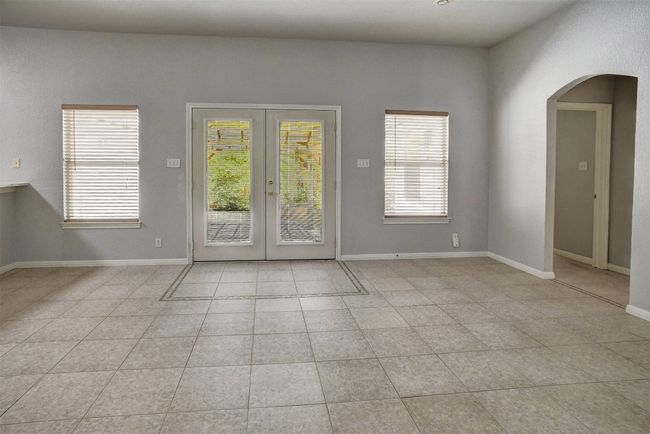 French doors at the back of living room | Image 8