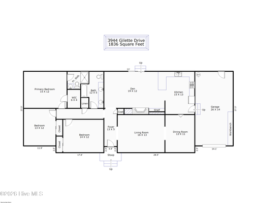 3944 Gillette Dr, Wilmington, NC, 28403-5420 | Card Image
