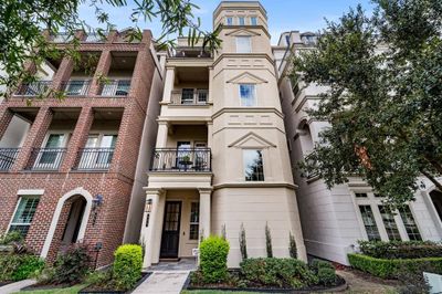 Welcome home! The Elegant facade of this four story executive home. | Image 1