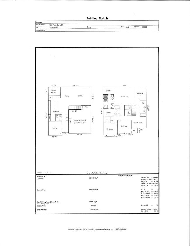 136 Port Bow Dr, House other with 4 bedrooms, 4 bathrooms and null parking in Troutman NC | Image 45