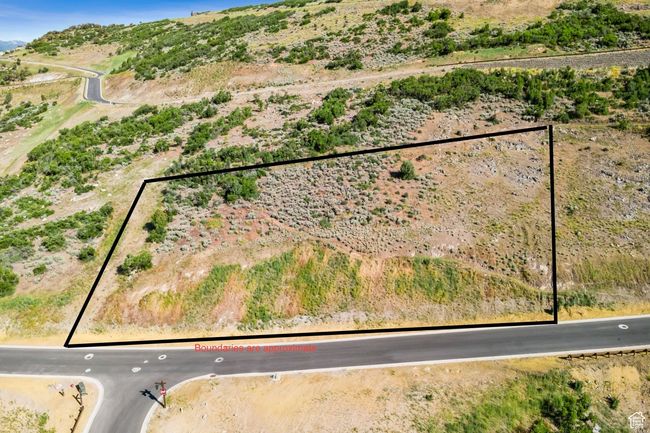 View of property location featuring property parcel outlined and mountains | Image 5