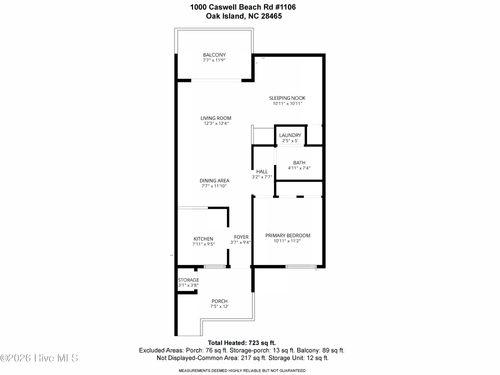 1106-1000 Caswell Beach Rd, Oak Island, NC, 28465-8267 | Card Image