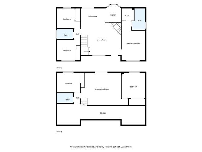 Layout of home, 5 bedrooms, 3 baths living room family room workshop/basement | Image 26
