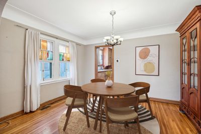 Virtually staged dining room | Image 3