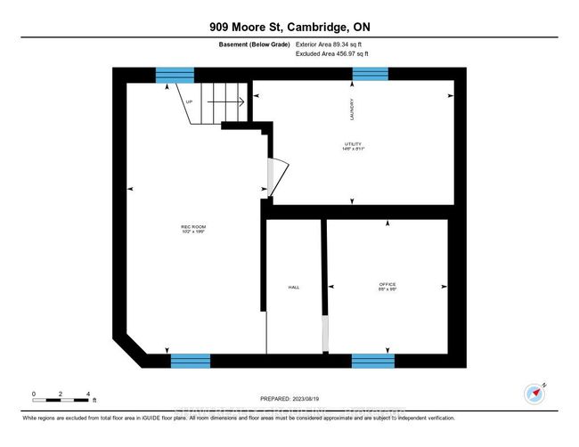 909 Moore St, House other with 3 bedrooms, 1 bathrooms and 2 parking in Cambridge ON | Image 35