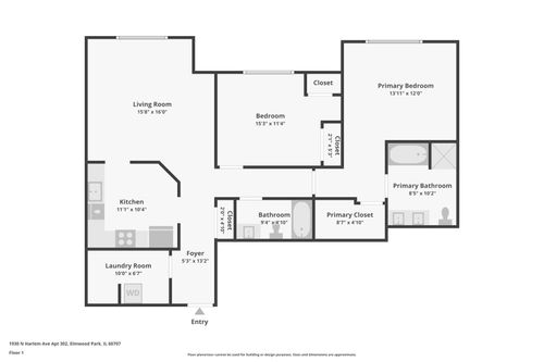 apt-302-1930 N Harlem Ave, Elmwood Park, IL, 60707-3757 | Card Image