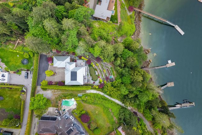 Aerial view of a large body of water | Image 39