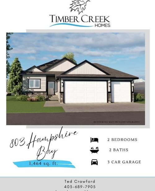 803 Hampshire Bay Ne, High River, AB, T1V0E3 | Card Image