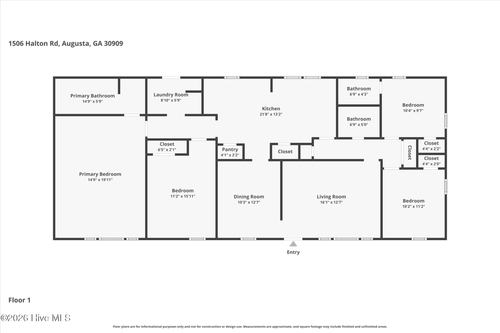 1506 Halton Road, Augusta, GA, 30909 | Card Image