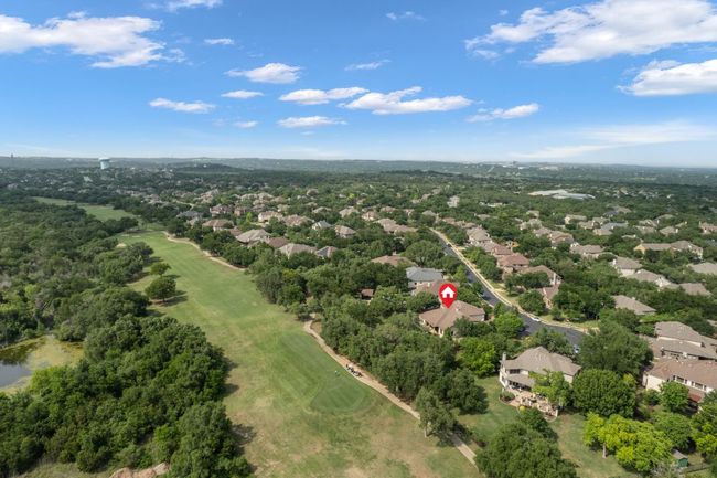 Birds eye view of property featuring a residential view and view of golf course | Image 40