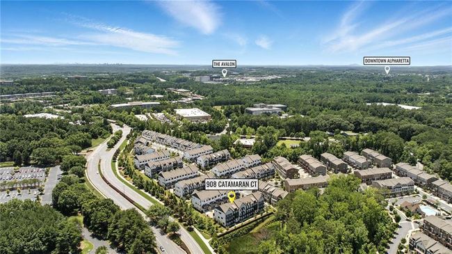 908 Catamaran Ct, Townhouse with 3 bedrooms, 4 bathrooms and 2 parking in Alpharetta GA | Image 52