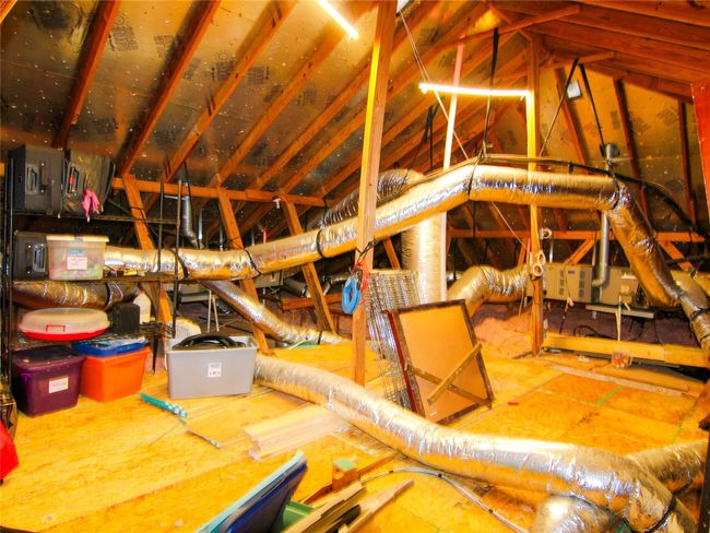 View of unfinished attic | Image 17