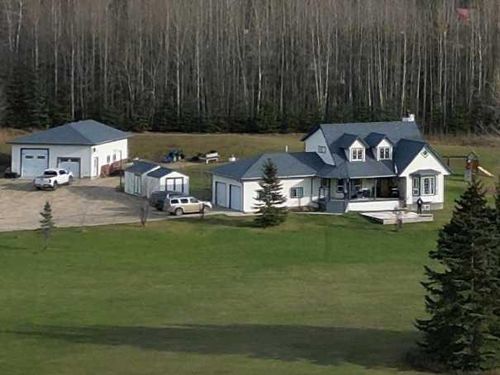 1 - 722025 Range Road 94, Home with 5 bedrooms, 3 bathrooms and null parking in Beaverlodge AB | Card Image