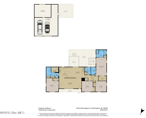 4524 Mockingbird Ln, Wilmington, NC, 28409-5615 | Card Image