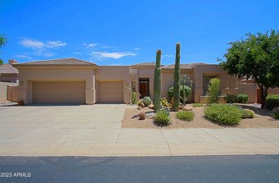 6623 E Whispering Mesquite Trail, House other with 3 bedrooms, 3 bathrooms and null parking in Scottsdale AZ | Image 1