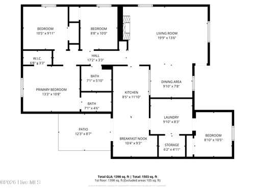 117 Tiffany Pl, Jacksonville, NC, 28546-7821 | Card Image