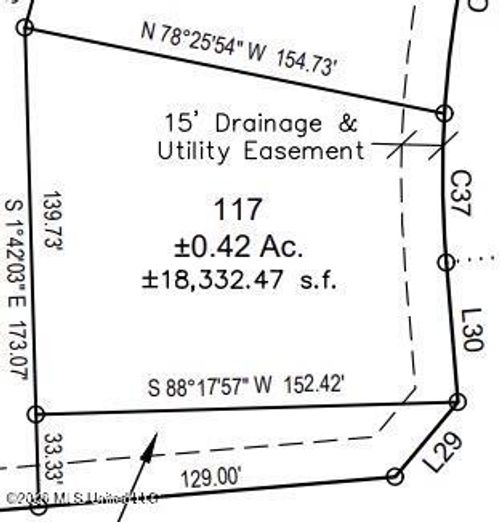 0 Callen Lane, Flowood, MS, 39232 | Card Image