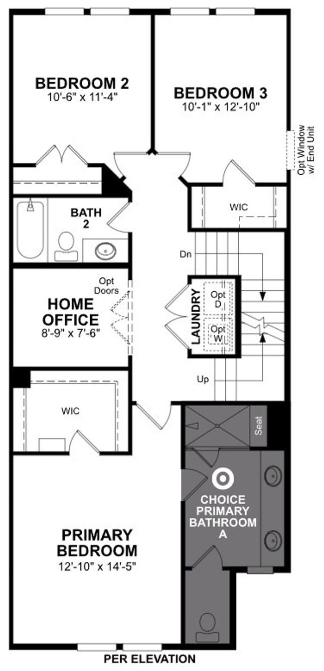 Beazer Homes Plano Gateway Rosemary floorplan. | Image 11