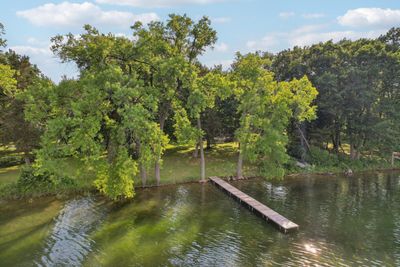 A breathtaking aerial view captured from above the lake. | Image 3