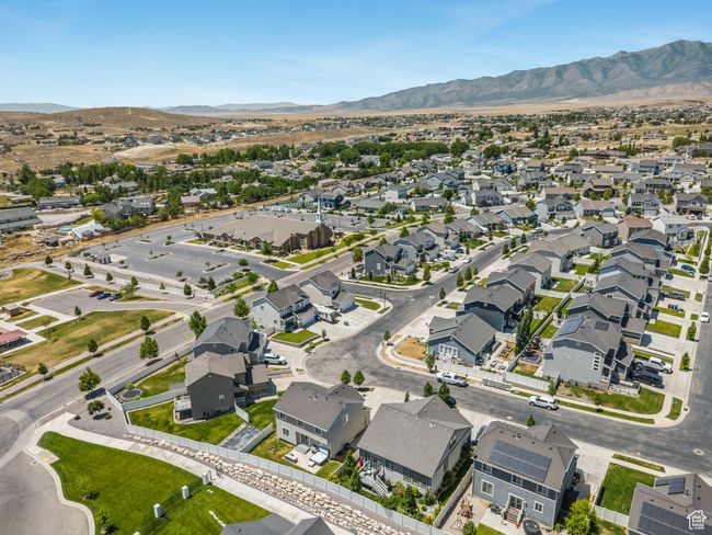 View of property location featuring a mountain backdrop and nearby suburban area | Image 35