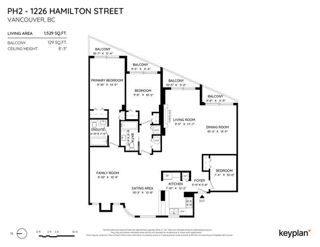 PH2 - 1226 Hamilton Street, Condo with 3 bedrooms, 2 bathrooms and 2 parking in Vancouver BC | Image 29