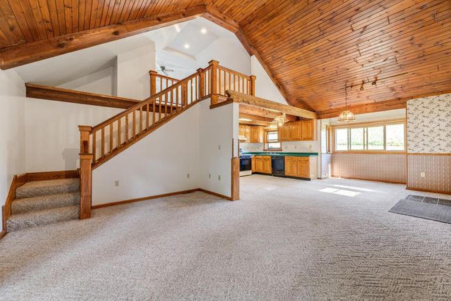 Interior View with Vaulted Ceiling and Loft View | Image 5