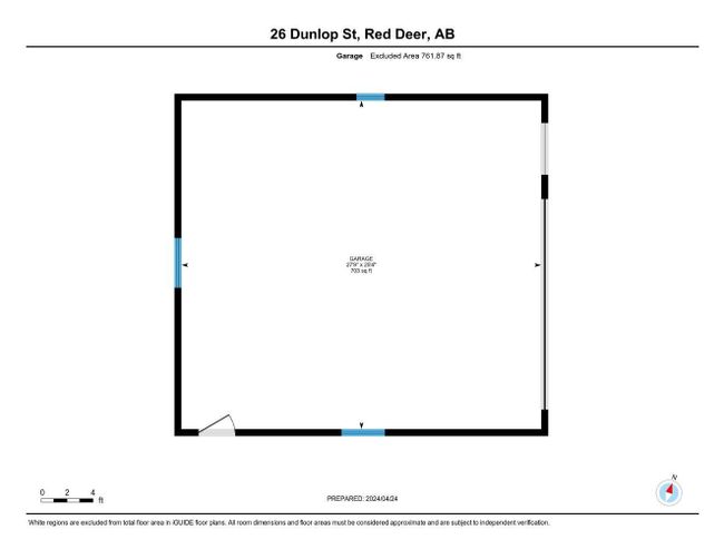 26 Dunlop Street, Home with 5 bedrooms, 2 bathrooms and 3 parking in Red Deer AB | Image 34