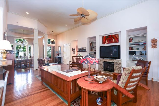 View of the Foyer and formal dining area from the rear of the Great Room. | Image 19