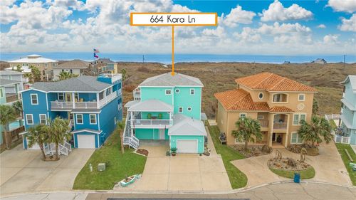664 Kara Ln, Port Aransas, TX, 78373-6151 | Card Image