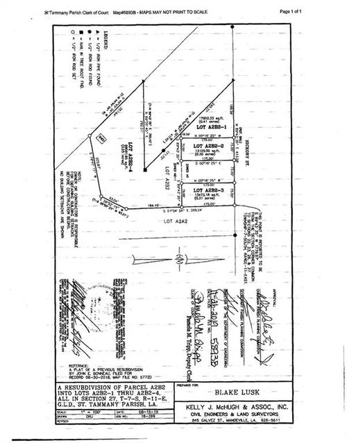 150 Hickory St - 4 Vacant Lots Street, Covington, LA, 70433 | Card Image
