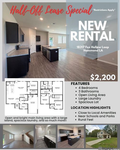 18317 Fox Hollow Loop, Hammond, LA, 70401-3776 | Card Image